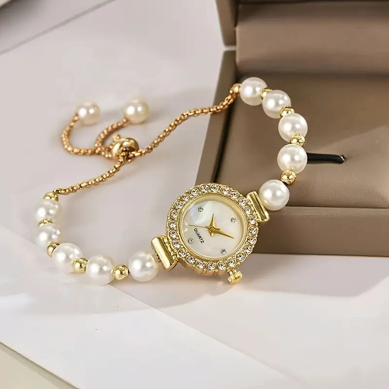 🌹 Elegant Luxury Quartz Watches – Rose Gold Stainless Steel Band