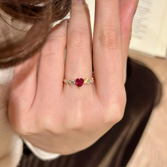 β€οΈ Red Heart Ring π