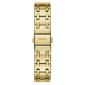 Guess Men’s Quartz Gold Stainless Steel Green Mother of Pearl 