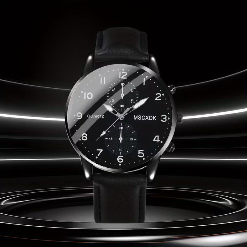 🔹Black Dial with Quartz