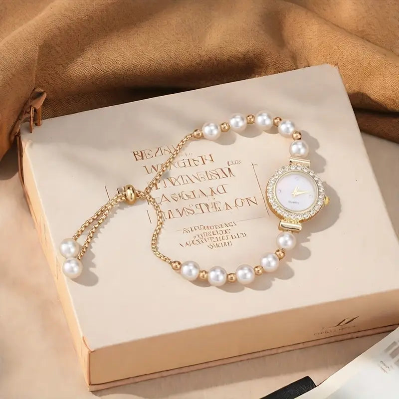 πΉ Elegant Luxury Quartz Watches β Rose Gold Stainless Steel Band