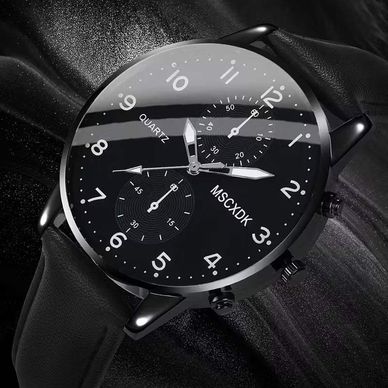 🔹Black Dial with Quartz