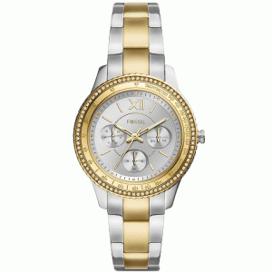 Fossil Women’s Quartz Two-Tone Stainless Steel Silve