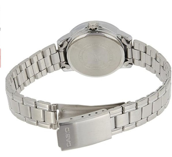 Casio Men’s Black Dial Watch – Premium Stainless Steel Bracelet