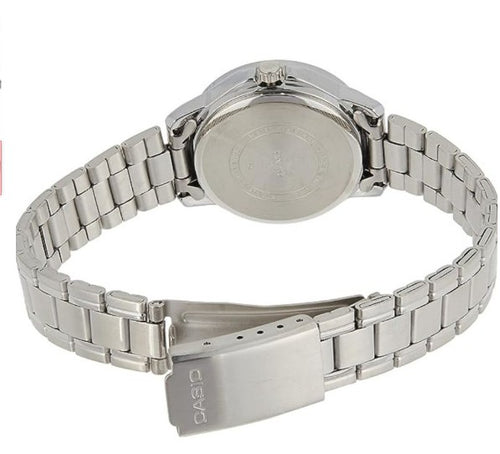 Casio Men’s Black Dial Watch – Premium Stainless Steel Bracelet