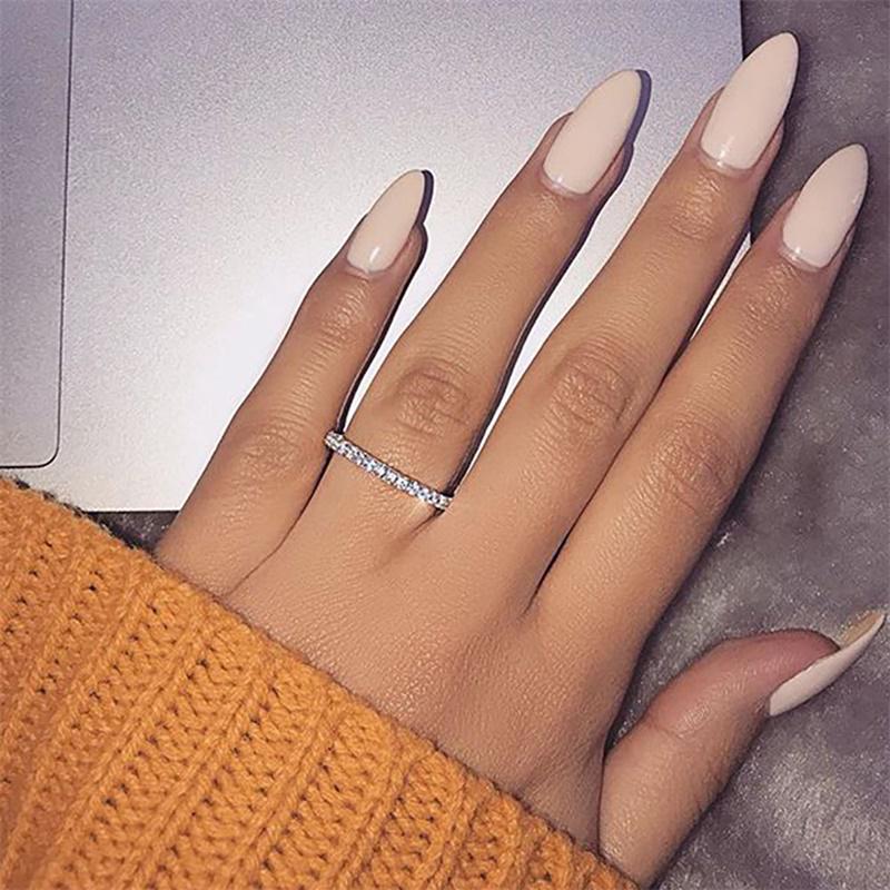 ✨ Elegant Crystal Strip Ring 💍