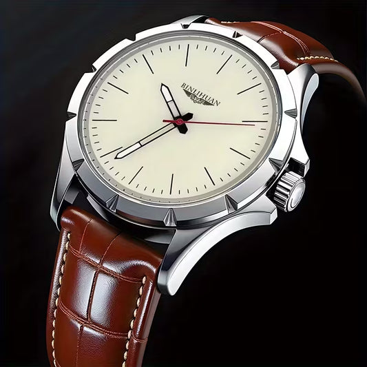 New Authentic Men'S Quartz Movement Watch