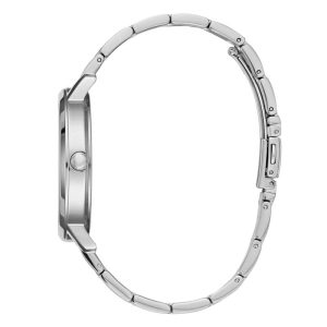 Guess Men’s Quartz Silver Stainless Steel Silver