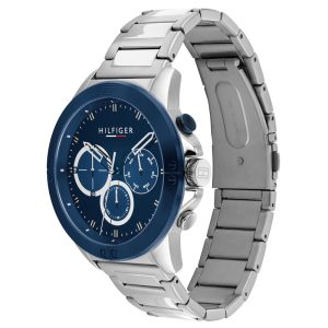 Tommy Hilfiger Men’s Quartz Silver Stainless Steel Blue