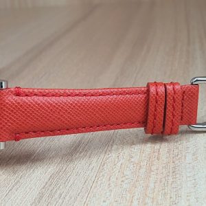 Coach Ladies Analog Dress Quartz Red Leather