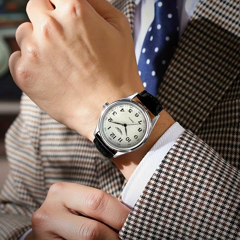 🔹 New Genuine Men's Quartz Watch