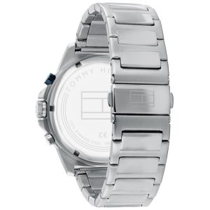Tommy Hilfiger Men’s Quartz Silver Stainless Steel Blue