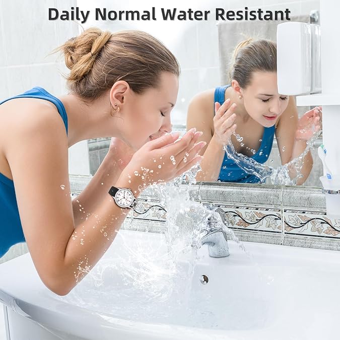 ✨ Nurse Watch for Women – Waterproof Analog Silicone