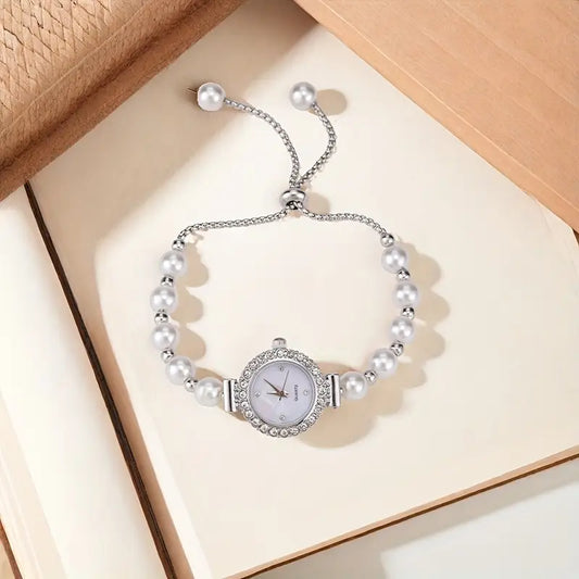 🌹 Elegant Luxury Quartz Watches – Rose Gold Stainless Steel Band