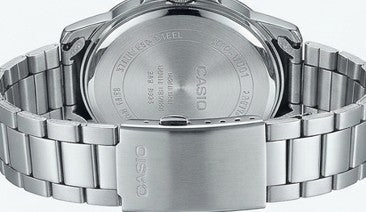 Oceanic Elegance: The Casio Enticer Steel &amp; Deep Blue Statement
