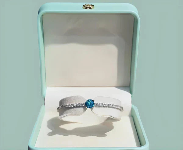 Blue stone Bracelet With Premium Box 💖 + Free Delivery