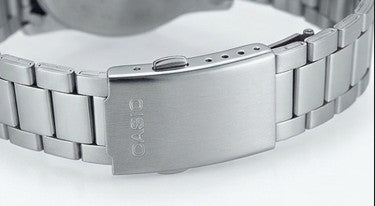 Oceanic Elegance: The Casio Enticer Steel &amp; Deep Blue Statement