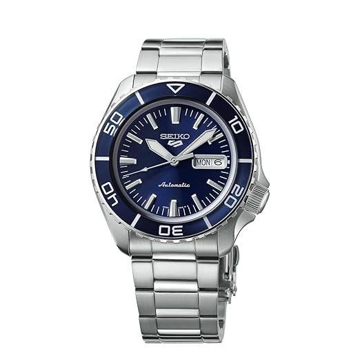 🔹 SEIKO Stainless Steel Analog Blue Dial Men's Watch