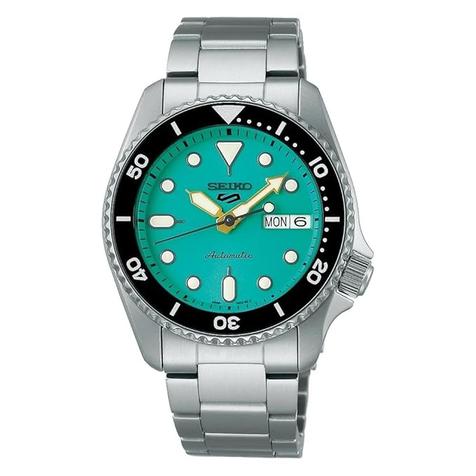 🔹 Seiko Stainless Steel Men New 5 Sports