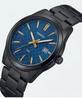 Midnight Majesty: The Casio Matte Black &amp; Cobalt Grid Master