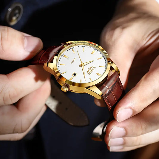 LIGE Elegant Men's Quartz Watch