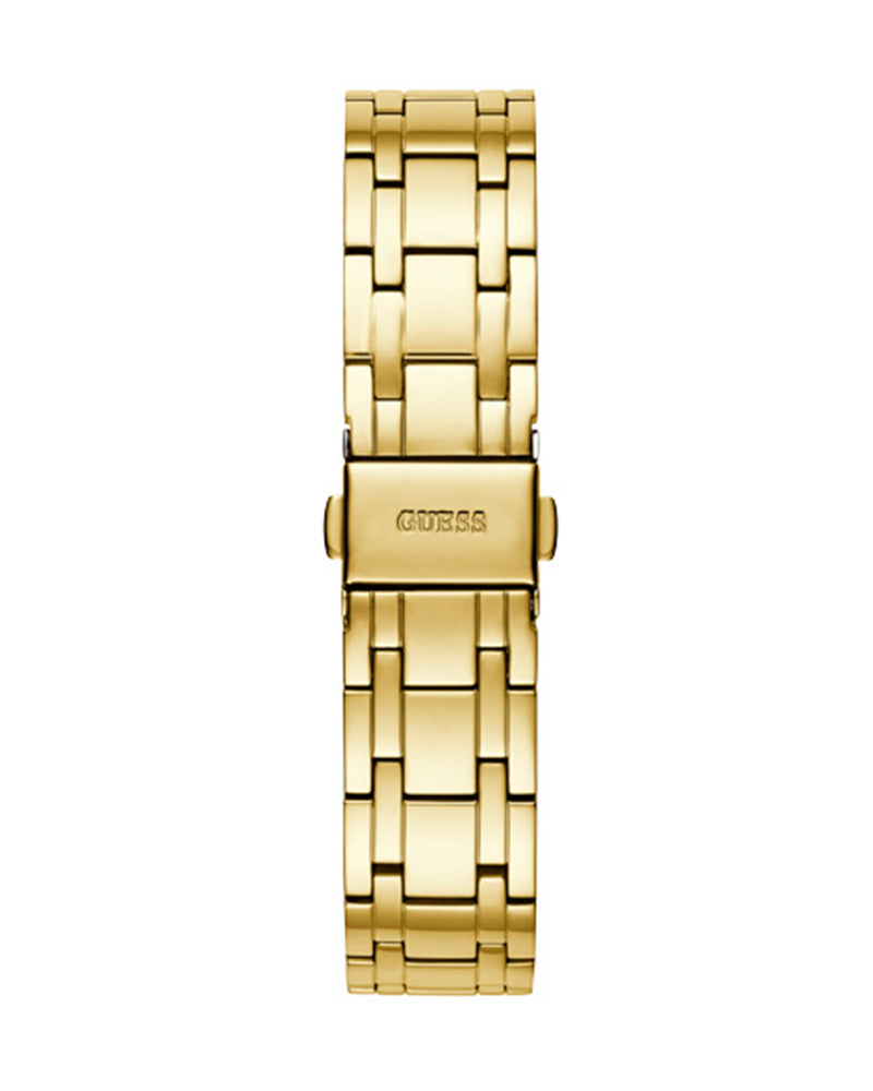 Womens Gold Case with Crystals Champagne Dial Gold GUESS 01
