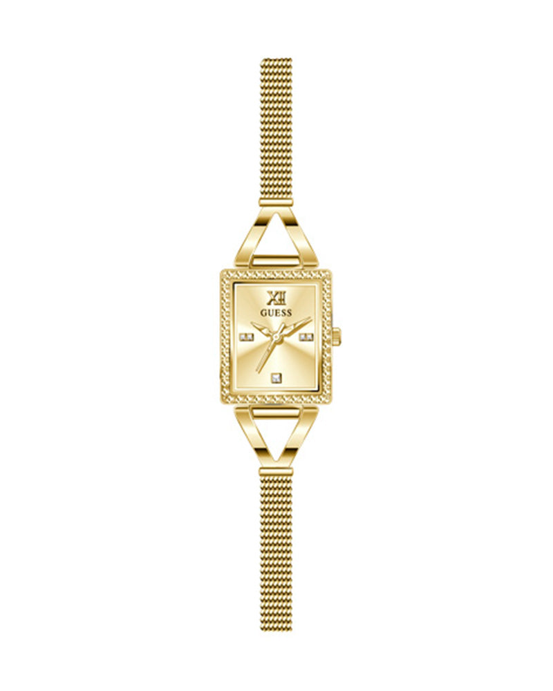 Girl’s Grace Gold Mesh Champagne Dial Watch