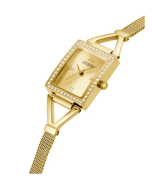 Girl’s Grace Gold Mesh Champagne Dial Watch