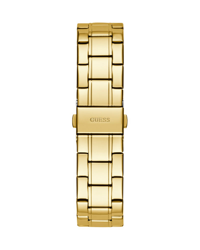 Women’s Gold Tone Black Dial Crystal Accent Watch-Guess-04