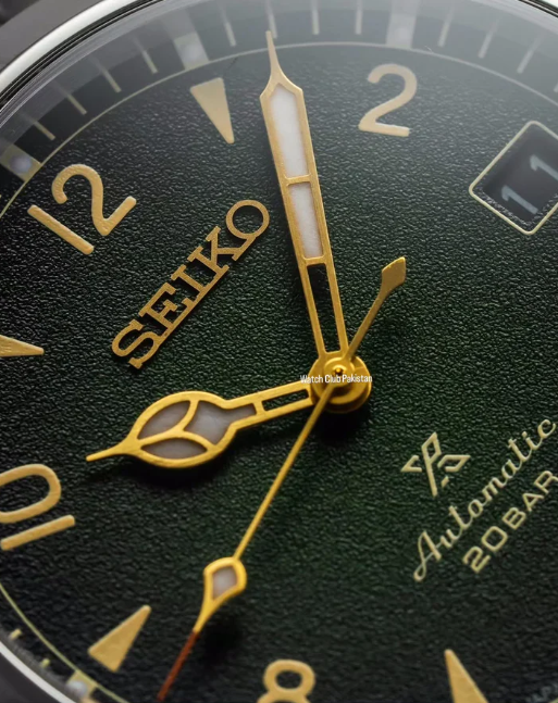 Seiko Prospex Baby Alpinist – Green Textured Dial (38mm, Brand New)