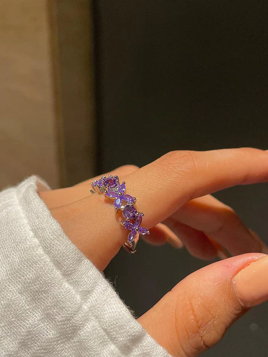 Laura Ring Band- purple