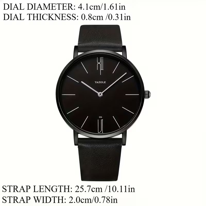 🔹 Men's classic business watch