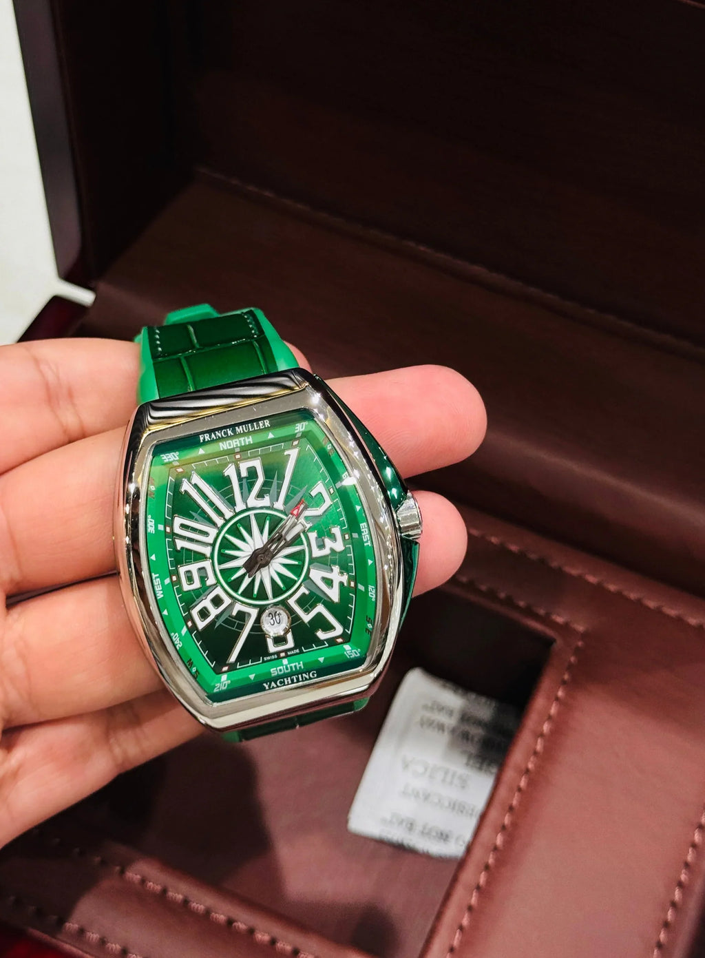 Green Yacht Style Watch ⌚&nbsp;
