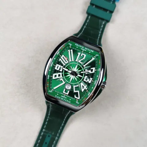 Green Yacht Style Watch ⌚&nbsp;